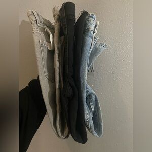 Zara Kids Jeans set of 3 size 7- mom fit and marine fit